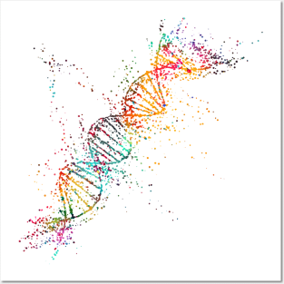 DNA molecule Posters and Art